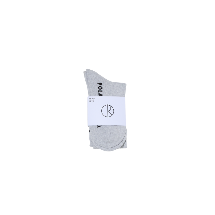 Rib Socks | Long | Easy Now - Heather Grey