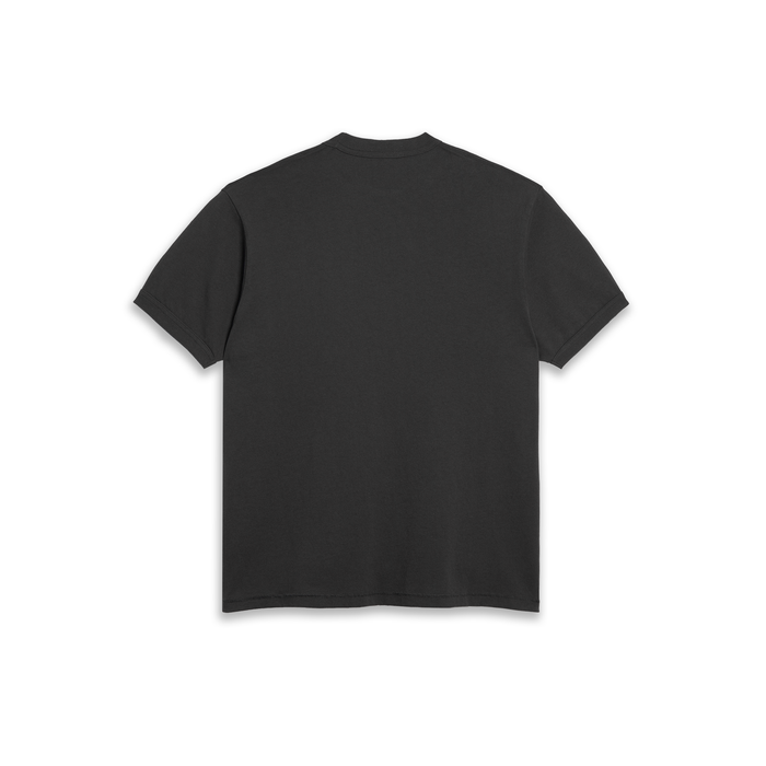 Ringer Tee - Dirty Black
