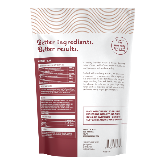 Rocco & Roxie Urinary Tract Dog Chew