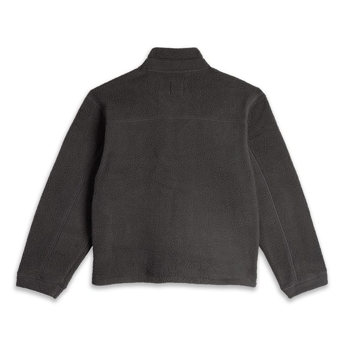 Roman Fleece Jacket - Dirty Black