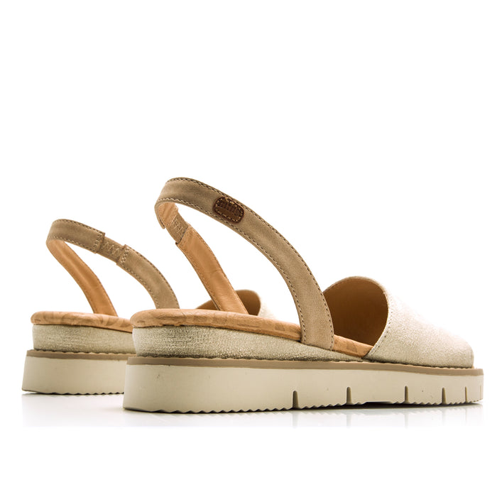 SANDALIA MUSTANG SIRENA 53282 CHAMPAGNE