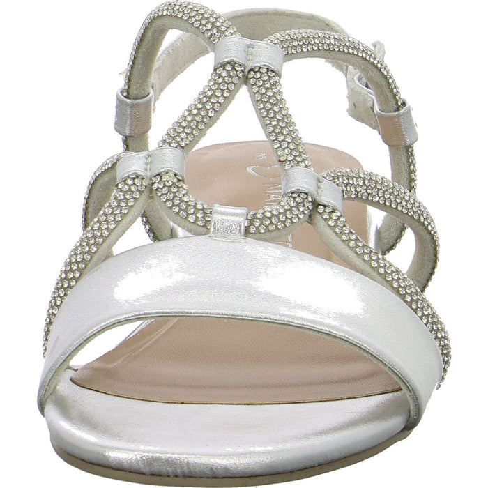 SANDALIA PLATA BRILLO PLANA MARCO TOZZI