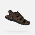 SANDALIAS GEOX STRADA MARRÓN