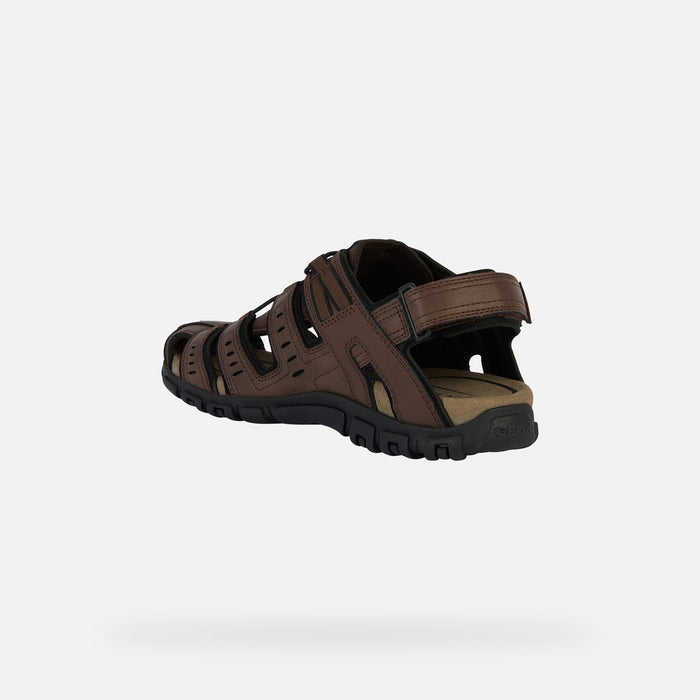SANDALIAS GEOX STRADA MARRÓN
