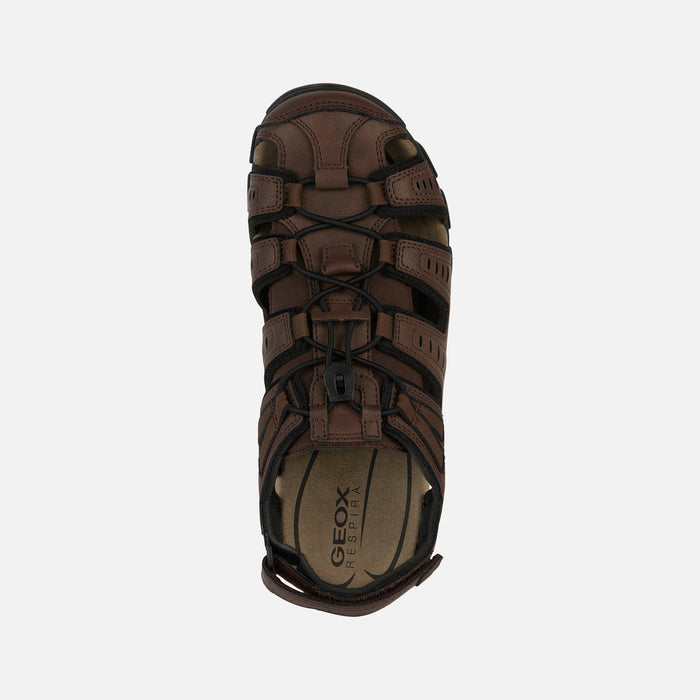 SANDALIAS GEOX STRADA MARRÓN