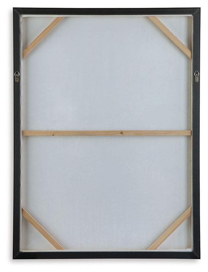 Scarlite - Teal / Gold Finish - Wall Art