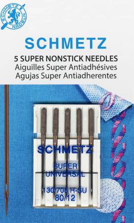 Schemtz - Super - 4502 - Nonstick Needle 5Ct Size 80/12