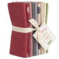 Seasonal Chambray - Fat Quarter - 9pc 20x22in Winter Hues -TIL300221