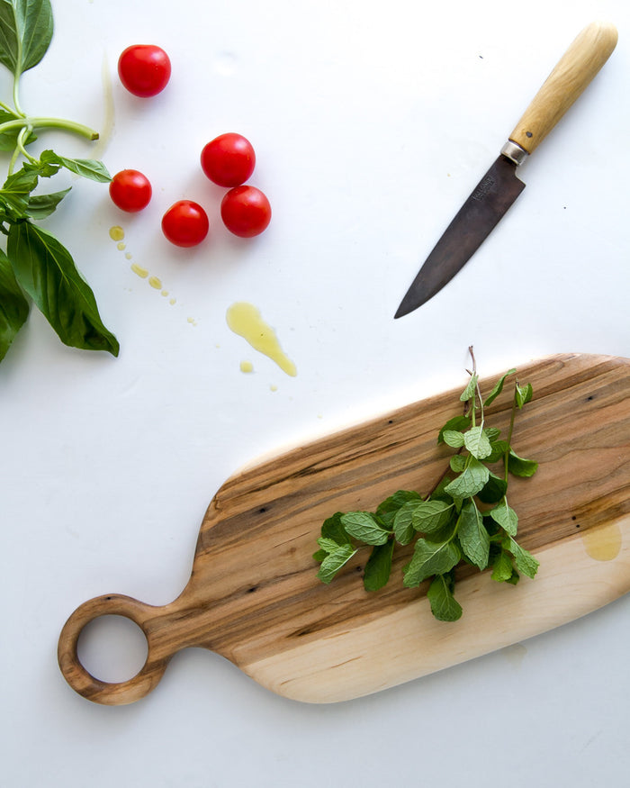 Small Loop Handle Ambrosia Serving board