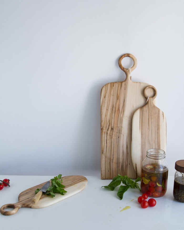 Small Loop Handle Ambrosia Serving board