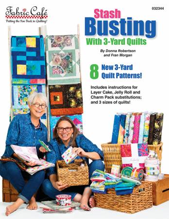 Stash Busting With - 3-Yard Quilts- Fabric Cafe - Fc032344
