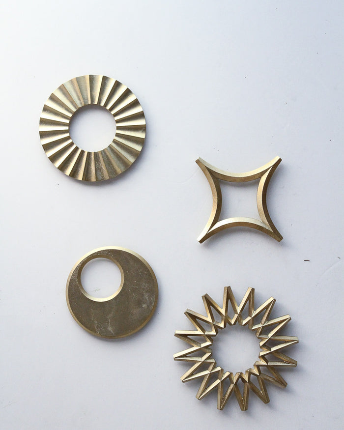 Sun Brass Trivet