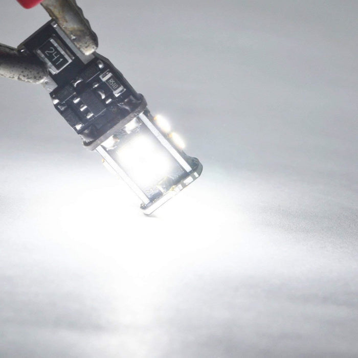 T15 921 W16W LED Back up Reverse Lights Bulbs 912, 6K Xenon White -Alla Lighting