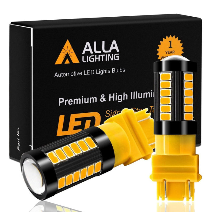 T25 3156 3157 LED Turn Signal, Brake, Stop, Tail, Reverse Lights Bulbs -Alla Lighting