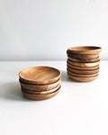 Teak Pinch Bowls - Set of 2