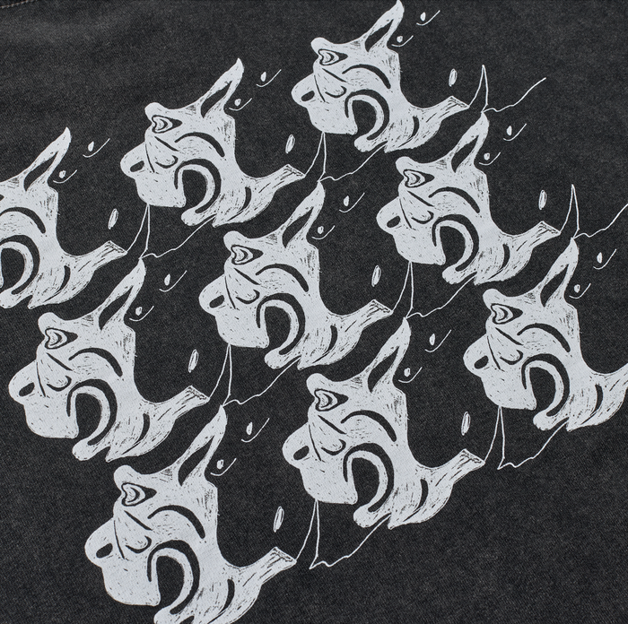 Tee | 2 Guys - Silver Black