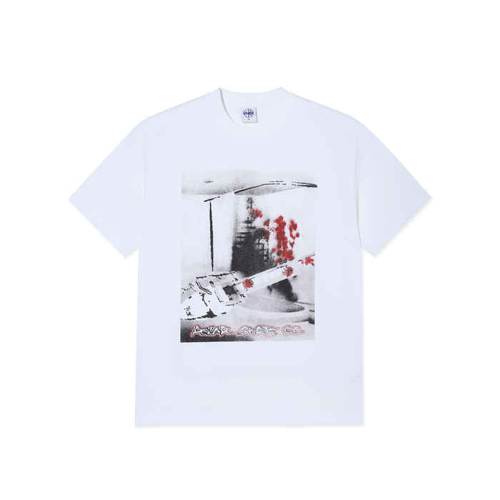Tee | Chainsaw - White