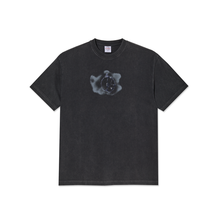 Tee | Metal Logo - Silver black