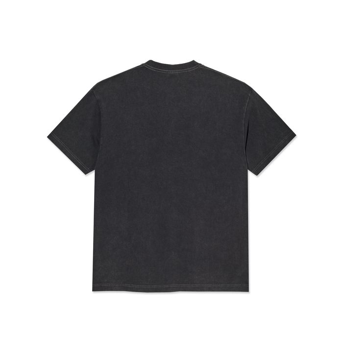 Tee | Metal Logo - Silver black