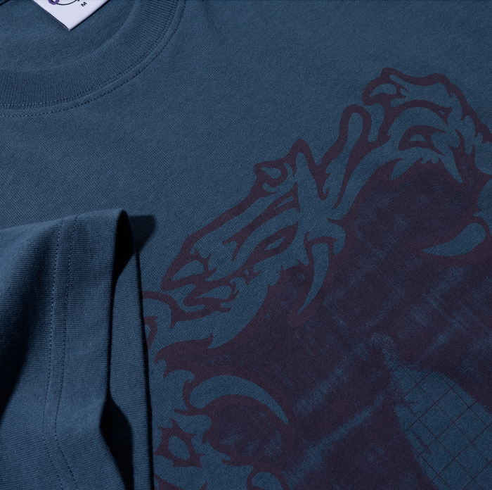 Tee | Passing Resemblance - Grey Blue