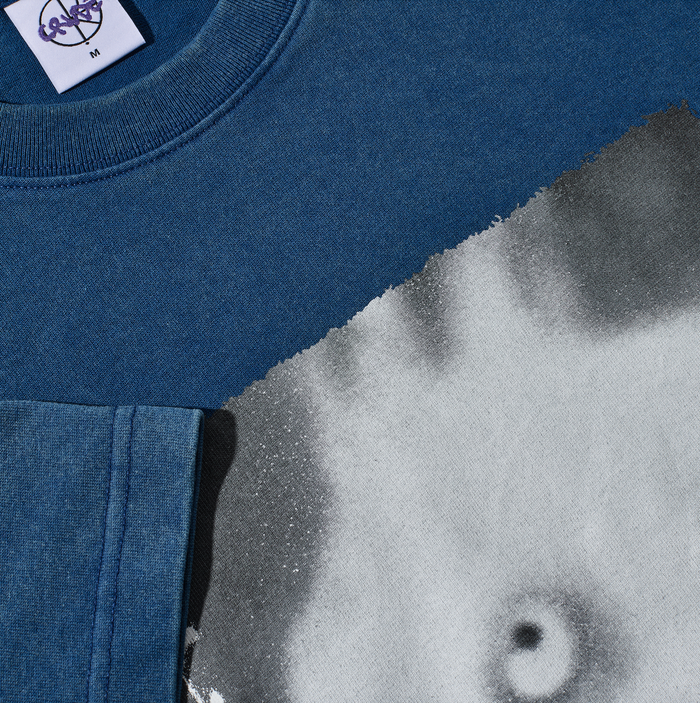 Tee | Rabbit - Washed Blue