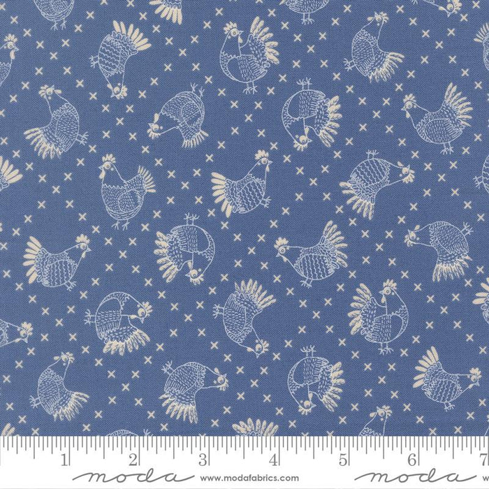 The Henhouse - Cobalt - 48434 19 - Moda