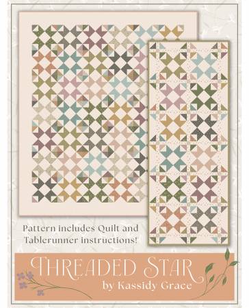 Threaded Star  - Quilt Pattern - It's Sew Emma - ISE-312