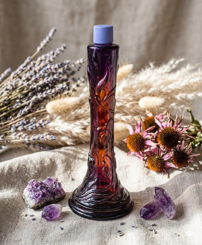 Tiffany Lamp Decanter, Avon 5 FL Oz Sonnet Cologne, Original Avon Perfume, Lovely Vase, Home Decor