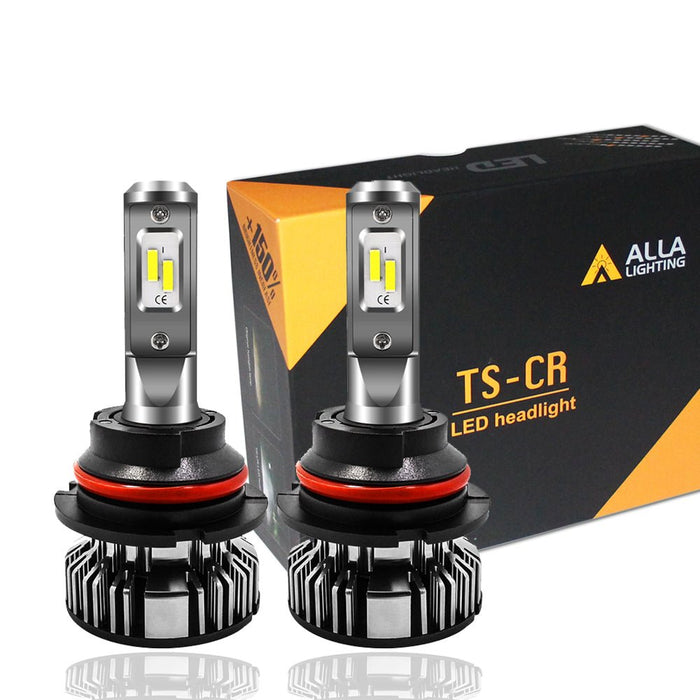 TS-CR HB5 9007 LED Bulbs for Cars, Trucks, 6000K Xenon White -Alla Lighting