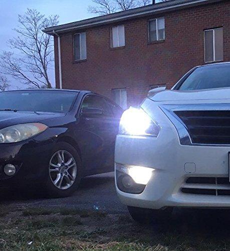 W21W 7440 LED Strobe Reverse Lights Flashing Back-up Bulbs, 6000K Xenon White -Alla Lighting