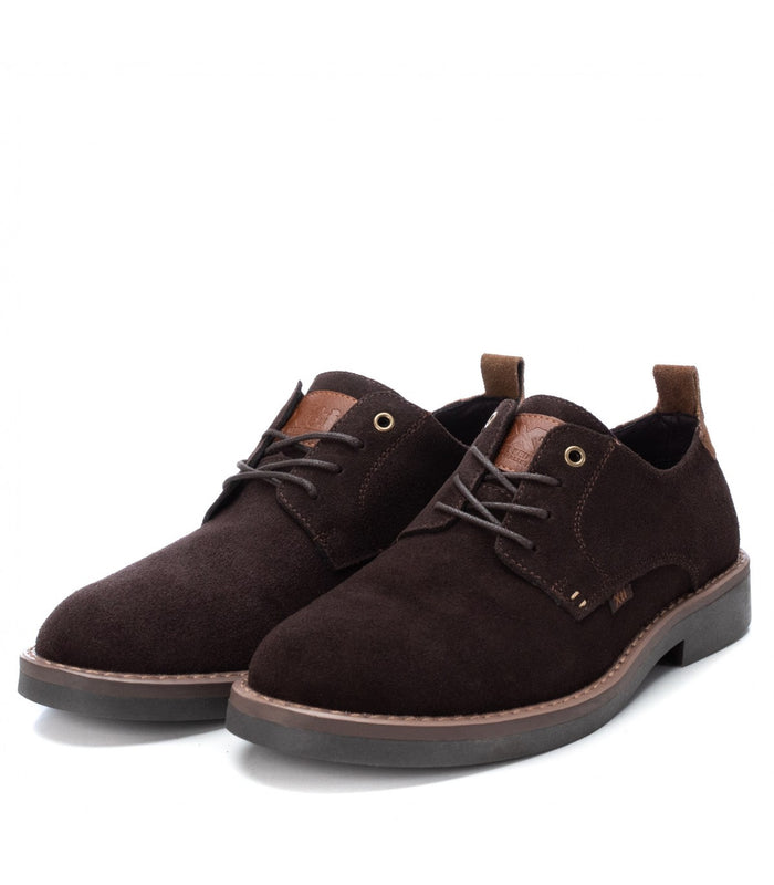 XTI ZAPATO MARRÓN SERRAJE