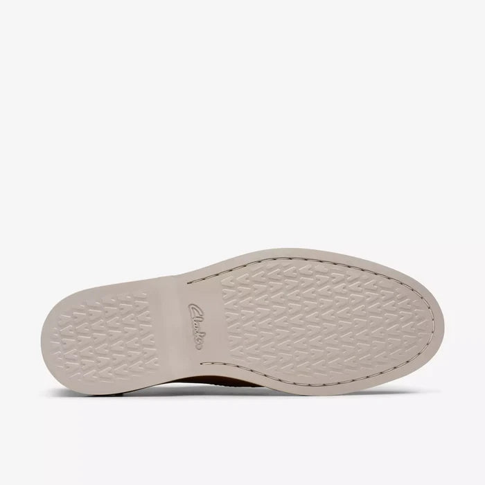 ZAPATO CLARKS ATTICUS LT LACE CUERO TOSTADO OSCURO